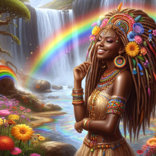 rainbow goddess