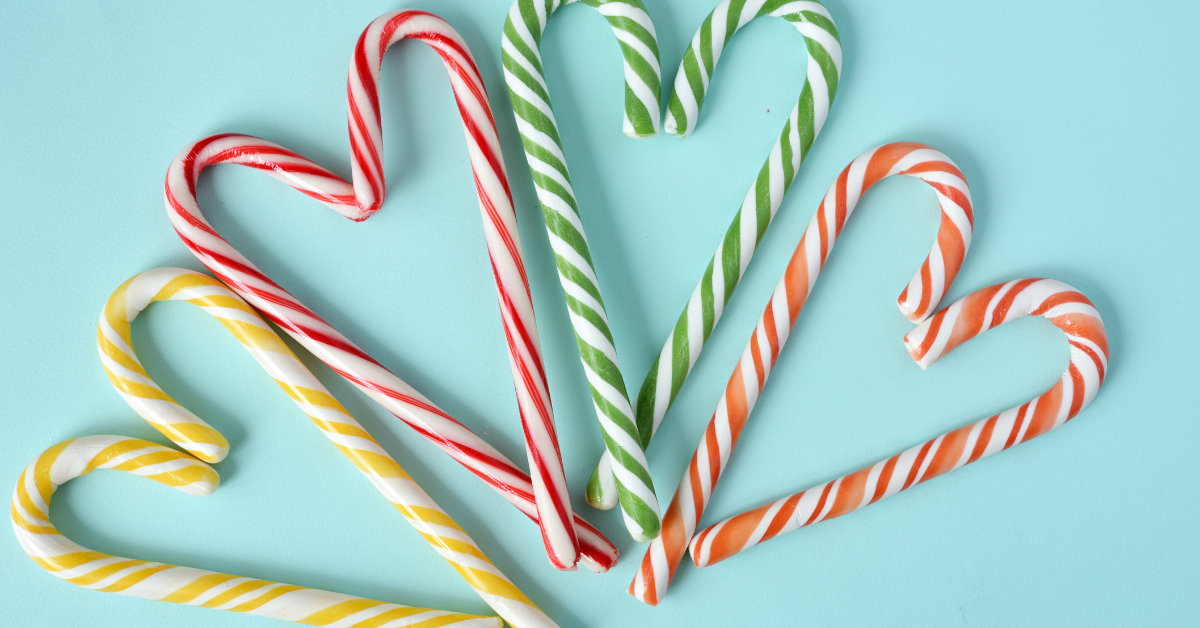 P.S. I Love this Candy Cane Heart Clipart